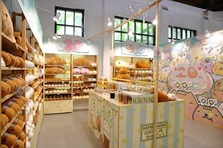 「水豚君20週年紀念快閃店」華山文創園區登場！5大主題區及打