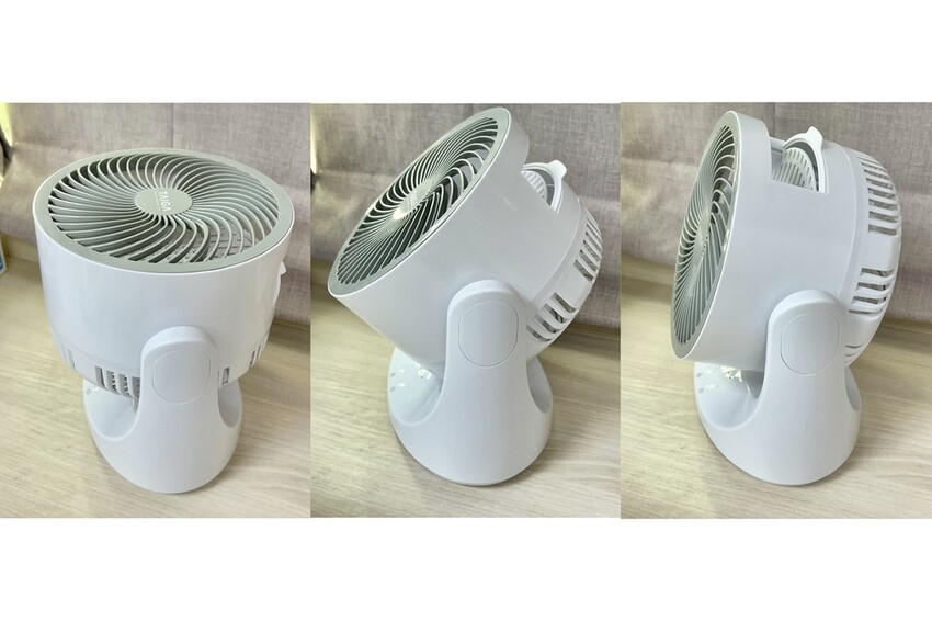 （風扇推薦）日本TAIGA大河家電 8吋DC瞬涼循環冰風桌扇