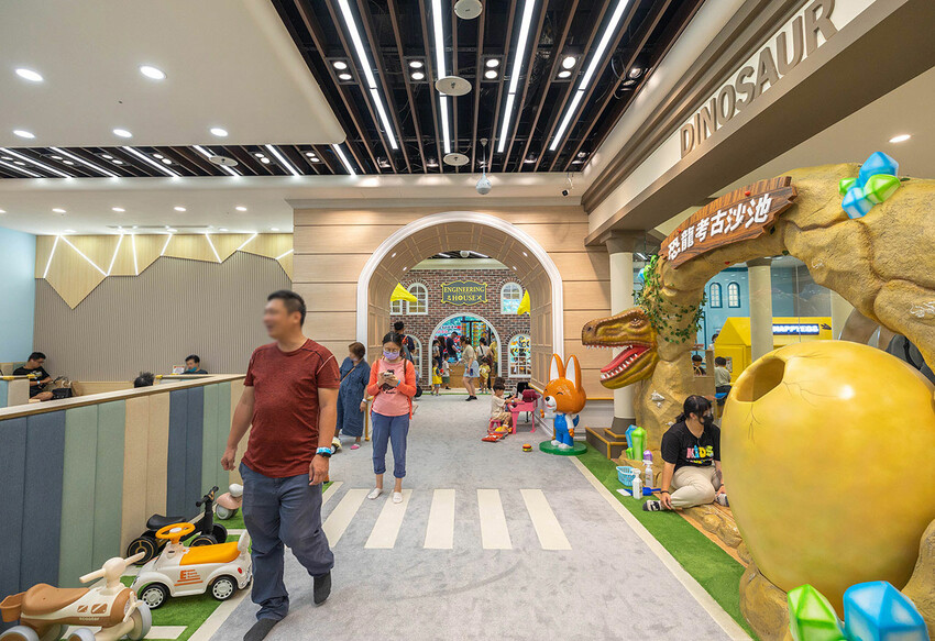 台中樂米樂園北歐館｜台中兒童樂園｜瑪利歐奧運闖關環｜恐龍島｜台中東區景點推薦