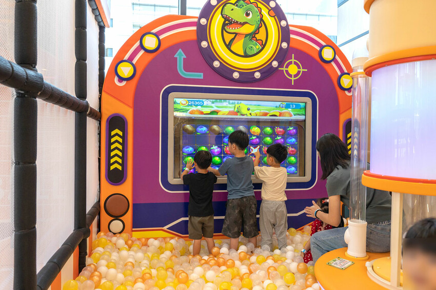 台中樂米樂園北歐館｜台中兒童樂園｜瑪利歐奧運闖關環｜恐龍島｜台中東區景點推薦