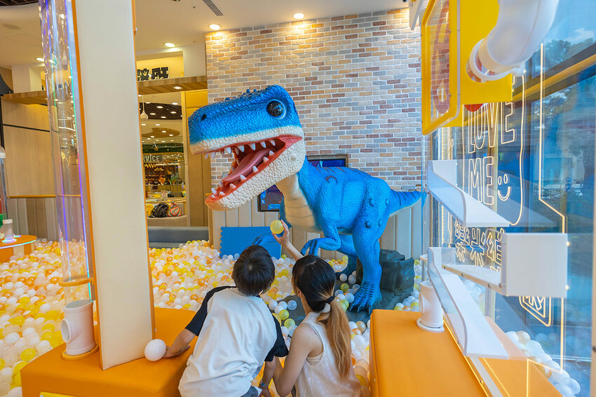 台中樂米樂園北歐館｜台中兒童樂園｜瑪利歐奧運闖關環｜恐龍島｜台中東區景點推薦