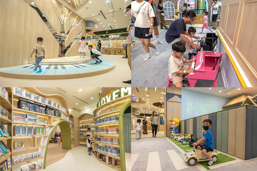 台中樂米樂園北歐館｜台中兒童樂園｜瑪利歐奧運闖關環｜恐龍島｜台中東區景點推薦