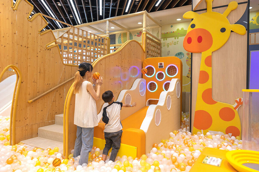 台中樂米樂園北歐館｜台中兒童樂園｜瑪利歐奧運闖關環｜恐龍島｜台中東區景點推薦