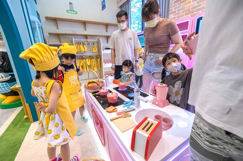 台中樂米樂園北歐館｜台中兒童樂園｜瑪利歐奧運闖關環｜恐龍島｜台中東區景點推薦