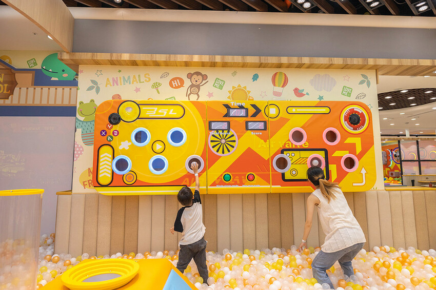 台中樂米樂園北歐館｜台中兒童樂園｜瑪利歐奧運闖關環｜恐龍島｜台中東區景點推薦