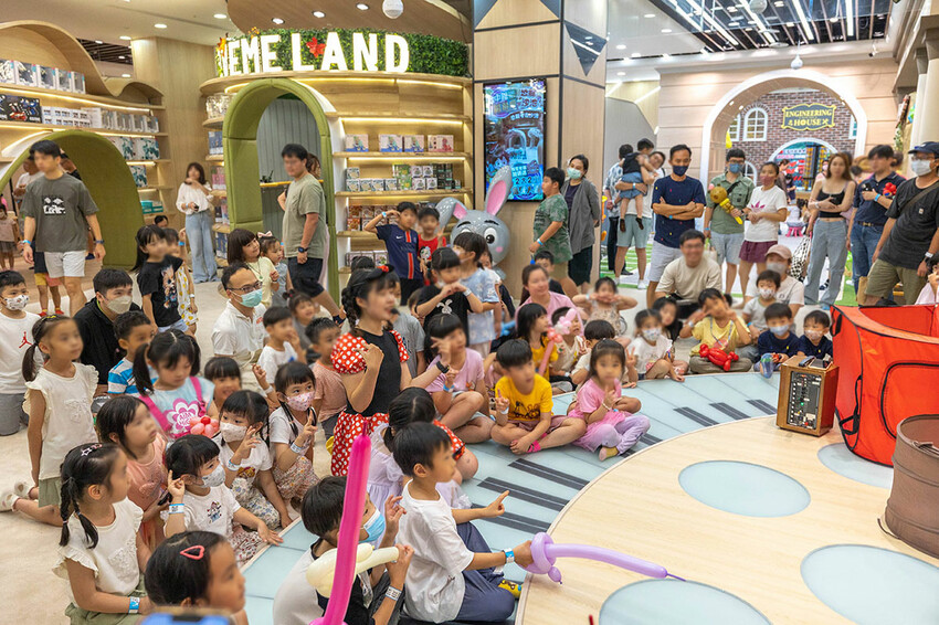 台中樂米樂園北歐館｜台中兒童樂園｜瑪利歐奧運闖關環｜恐龍島｜台中東區景點推薦