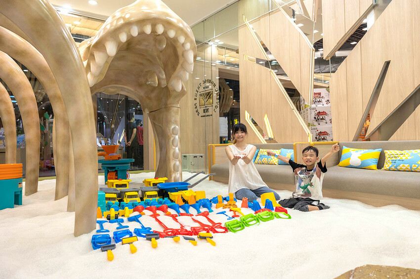 台中樂米樂園北歐館｜台中兒童樂園｜瑪利歐奧運闖關環｜恐龍島｜台中東區景點推薦