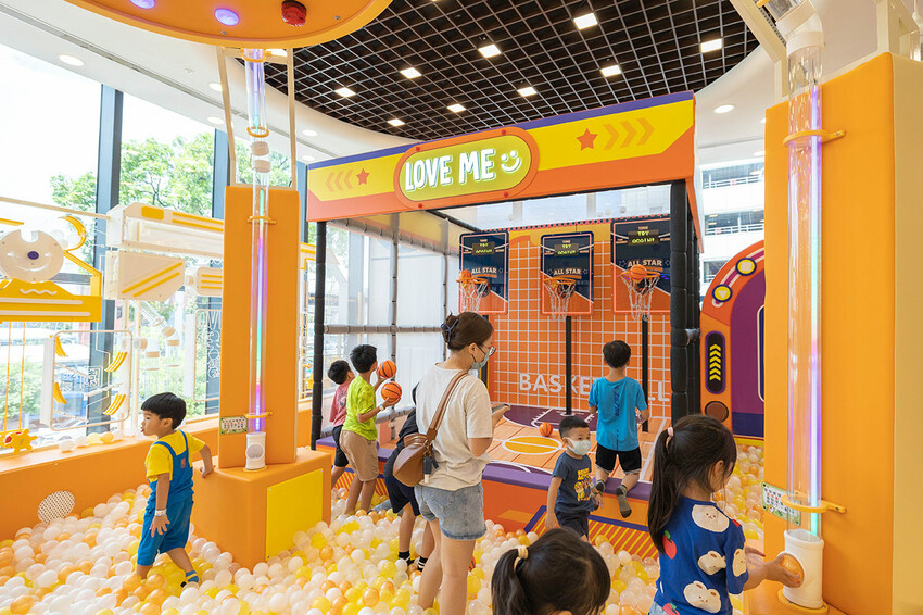 台中樂米樂園北歐館｜台中兒童樂園｜瑪利歐奧運闖關環｜恐龍島｜台中東區景點推薦