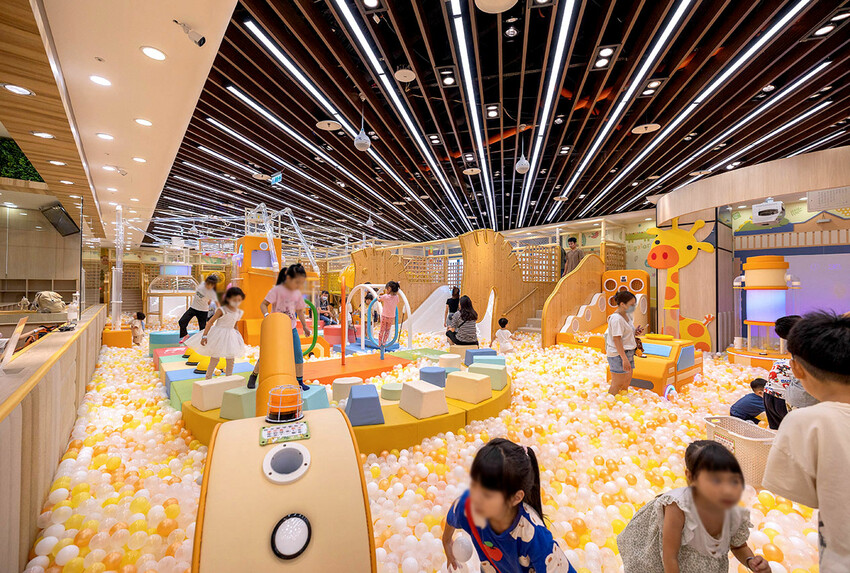 台中樂米樂園北歐館｜台中兒童樂園｜瑪利歐奧運闖關環｜恐龍島｜台中東區景點推薦