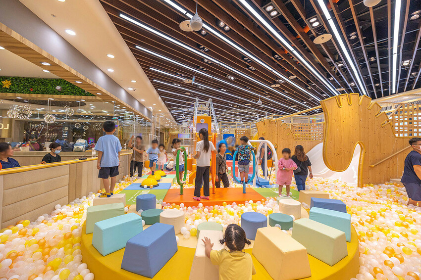 台中樂米樂園北歐館｜台中兒童樂園｜瑪利歐奧運闖關環｜恐龍島｜台中東區景點推薦