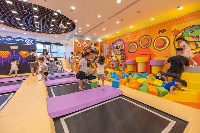 台中樂米樂園北歐館｜台中兒童樂園｜瑪利歐奧運闖關環｜恐龍島｜台中東區景點推薦