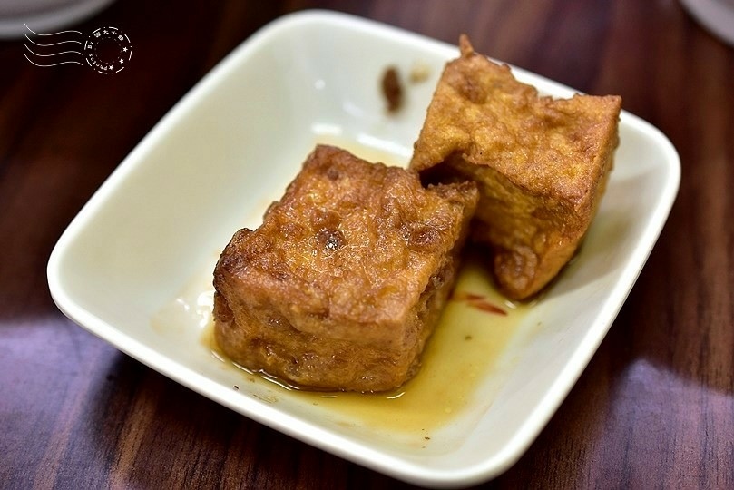 正昌鴨肉飯:油豆腐