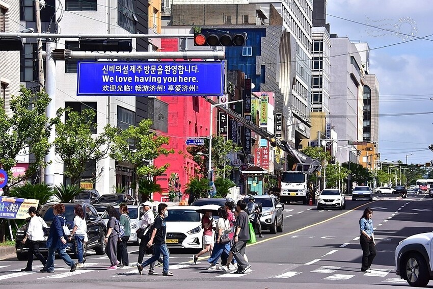 濟州島・蓮洞商圈