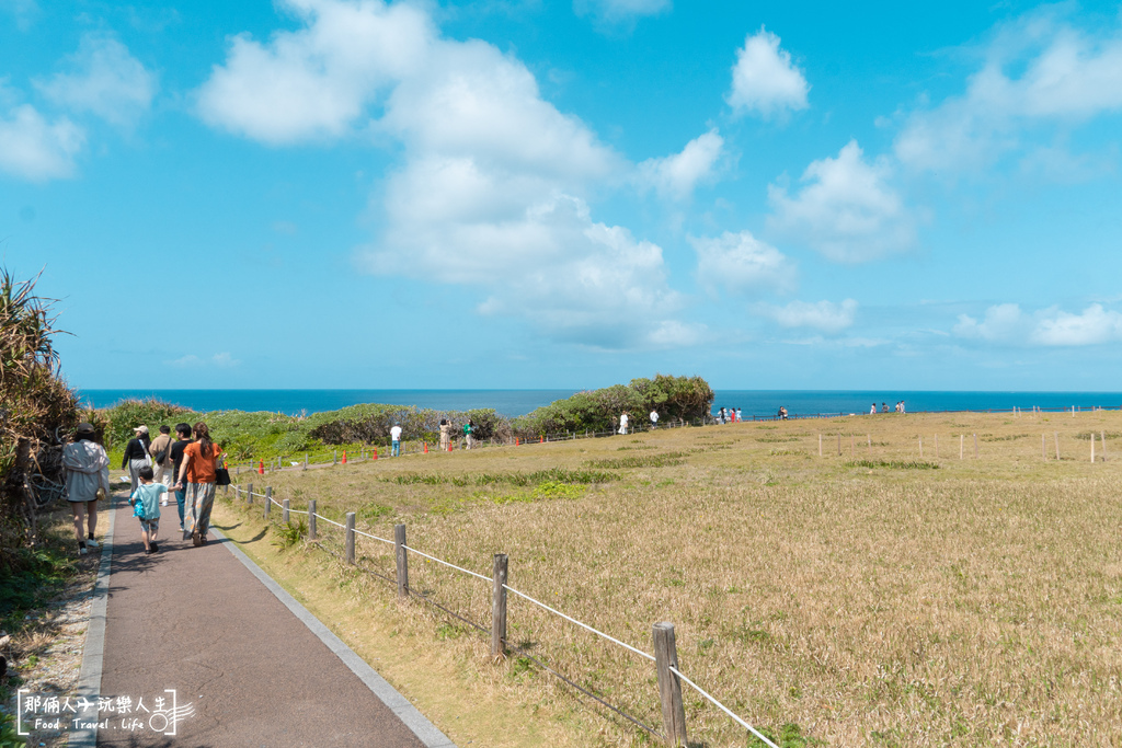 日本沖繩必訪景點！沖繩萬座毛象鼻岩，壯麗海岸線與遼闊草地一次滿足。