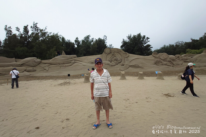 苗栗縣通霄鎮【2025通霄沙雕藝術節】通霄海水浴場｜永續和平主題免費入場，一起逍遙沙城賞沙雕、玩海灘。苗栗海邊