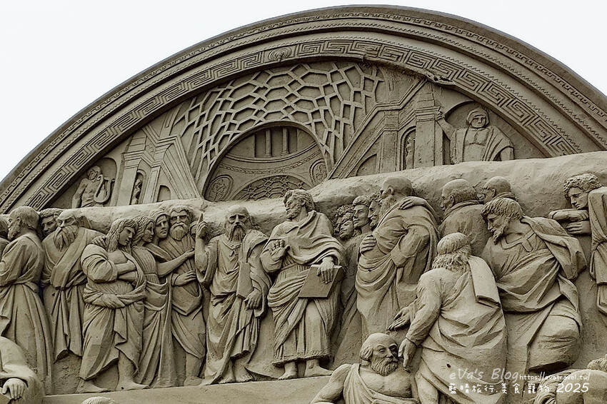 苗栗縣通霄鎮【2025通霄沙雕藝術節】通霄海水浴場｜永續和平主題免費入場，一起逍遙沙城賞沙雕、玩海灘。苗栗海邊