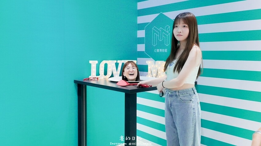 暑假親子景點！台中幻覺博物館視覺錯覺奇妙旅程，錯位拍照超趣味