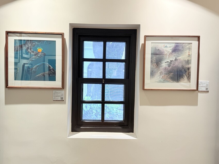 淡水巫登益美術館新北館：百年古蹟內的藝術美術館。超美庭園