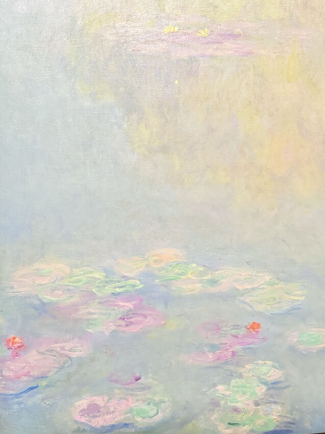 台北信義區富邦美術館：印象派 - 從莫內到美國：光、跨越海洋。路易絲．布爾喬亞 - 剛從地獄回來