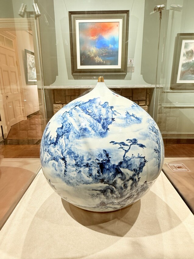 淡水巫登益美術館新北館：百年古蹟內的藝術美術館。超美庭園
