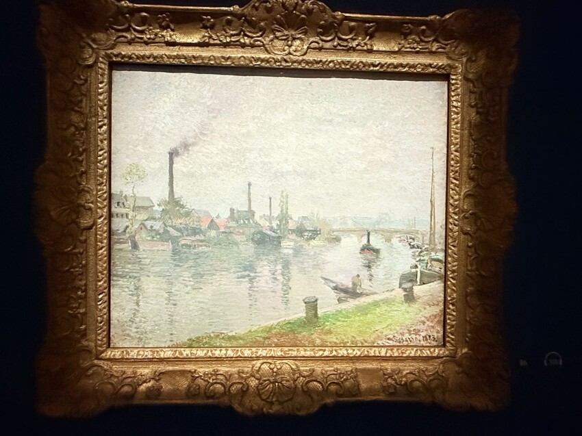 台北信義區富邦美術館：印象派 - 從莫內到美國：光、跨越海洋。路易絲．布爾喬亞 - 剛從地獄回來