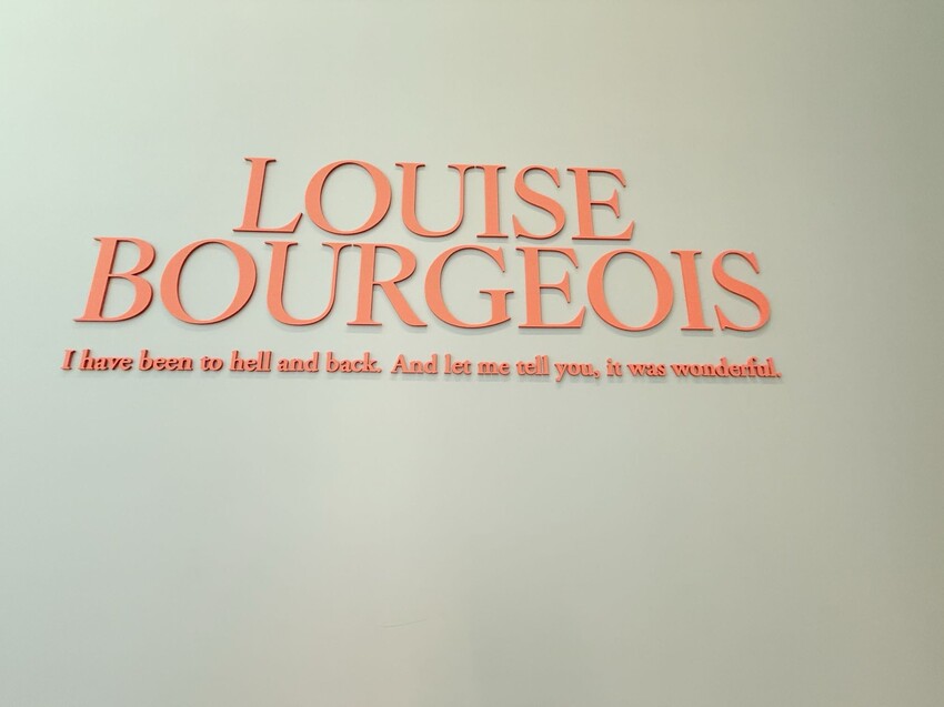 台北信義區富邦美術館：印象派 - 從莫內到美國：光、跨越海洋。路易絲．布爾喬亞 - 剛從地獄回來