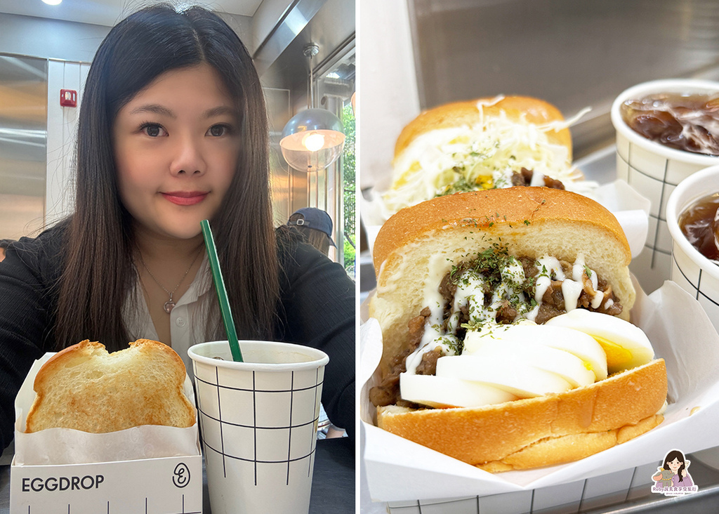 【釜山美食】EGG DROP 西面樂天後門店,韓國人氣吐司專