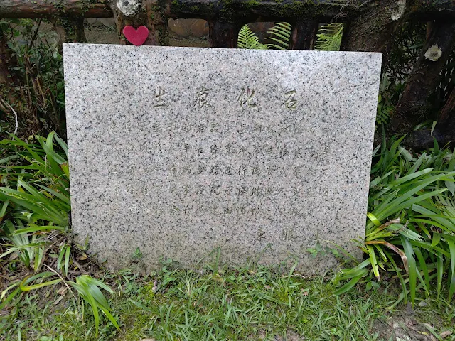 東眼山國家森林遊樂區 - 地質走廊 - 生痕化石區