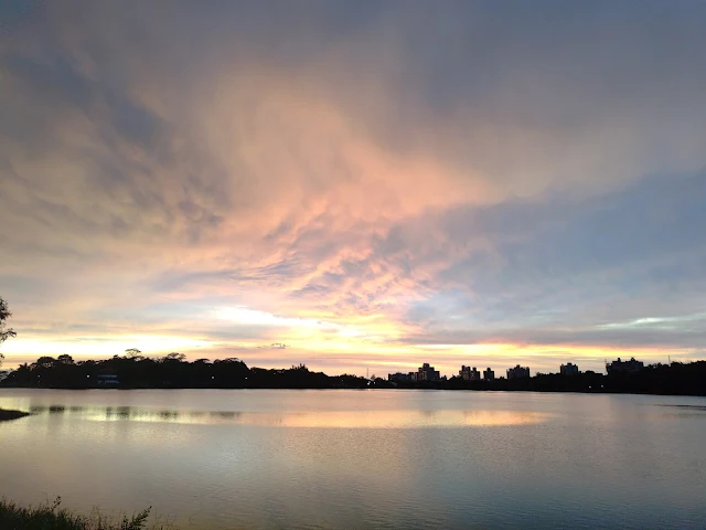 蘭潭風景特定區 (蘭潭水庫) - 湖光夕陽
