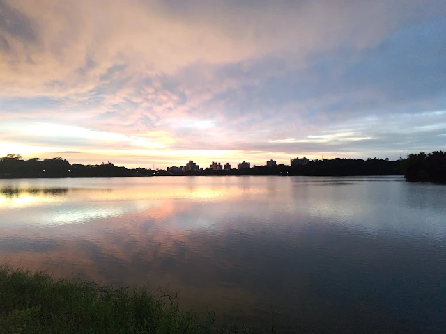 蘭潭風景特定區 (蘭潭水庫) - 湖光夕陽