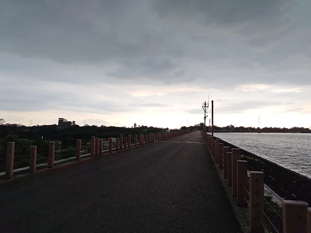 仁義潭水庫 - 大壩步道