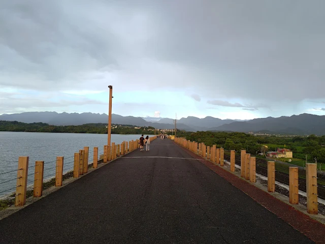仁義潭水庫 - 大壩步道