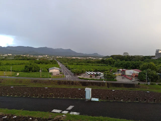 仁義潭水庫 - 大壩步道 - 潭情路 - 夕陽