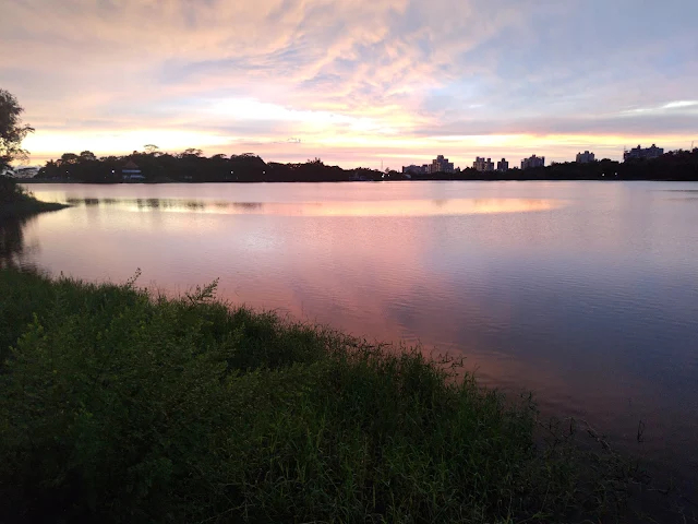 蘭潭風景特定區 (蘭潭水庫) - 湖光夕陽