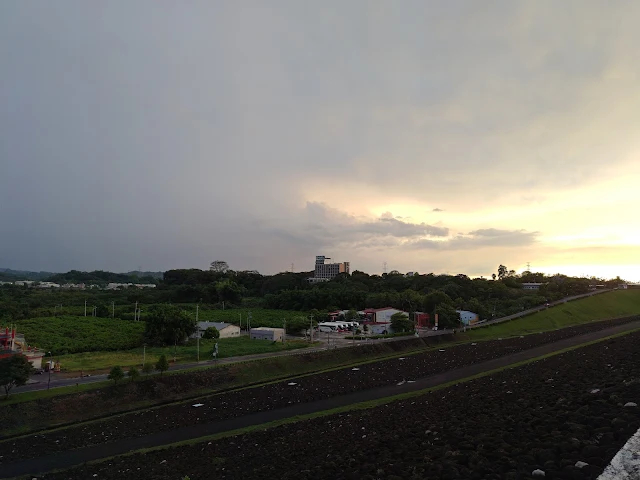 仁義潭水庫 - 大壩步道 - 玄武宮 - 夕陽