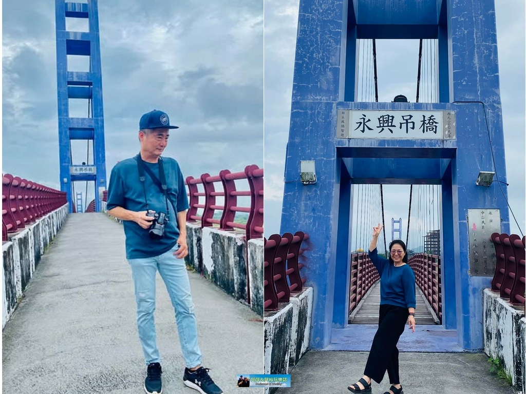 台南之最!楠西永興吊橋!紫色浪漫橫跨曾文溪,飽覽山水風光
