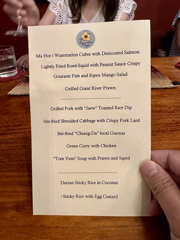 泰國連續五年米其林！清邁美食Magnolia Café餐酒館，紅綠咖哩超推薦。