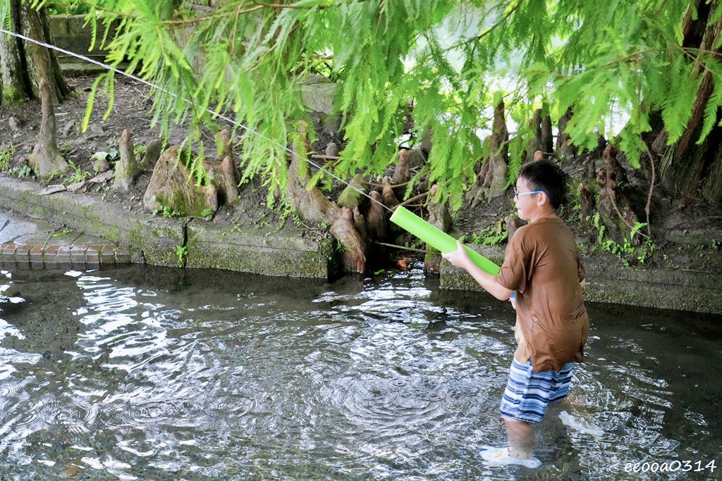 宜蘭員山玩水景點「雷公埤」天然湧泉戲水趣,親子觀察小魚小蝦的 宜蘭員山玩水景點「雷公埤」天然湧泉戲水趣,親子觀察小魚小蝦的