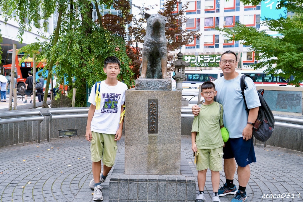 東京親子自由行|澀谷一日散策,忠犬八公像拍照、一蘭拉麵、HA 東京親子自由行|澀谷一日散策,忠犬八公像拍照、一蘭拉麵、HA
