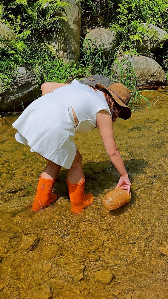 帶孩子走進自然教室!桃米休閒農業區,魚蝦生態體驗;玩出知識與樂趣!!