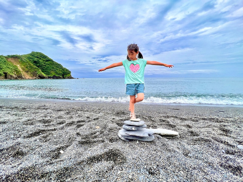 宜蘭縣蘇澳鎮蘇澳北濱公園＋南方澳內埤海灘》蘇澳情人灣美麗的海岸，隱藏版大碗公溜滑梯、彩繪鯊魚牆