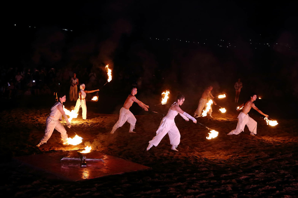 【2025北海潮與火】免費火舞表演＋光雕＋市集亮點/時間地點