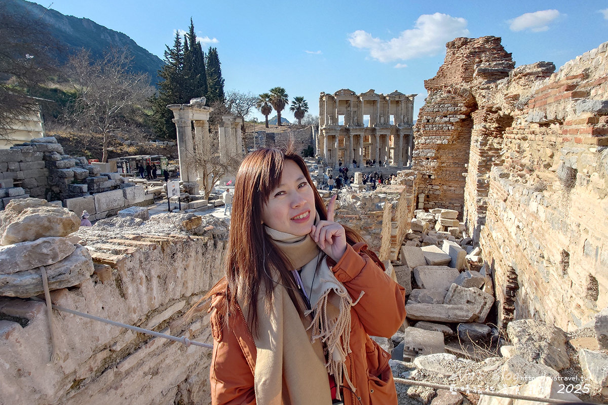 土耳其【土耳其蜜月旅遊】Ephesus Archaeological Site 艾菲索斯古城（以弗所）｜漫步千年古羅馬遺址令人驚嘆。土耳其景點