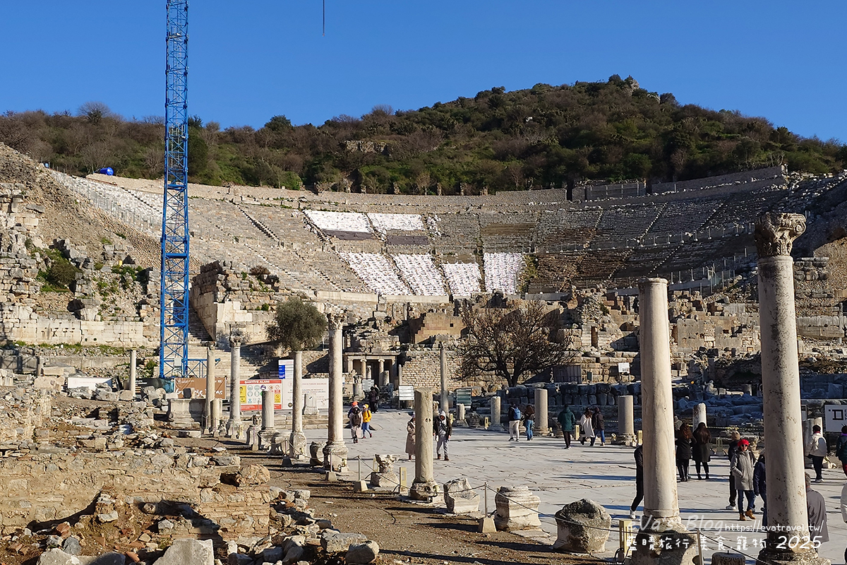 土耳其【土耳其蜜月旅遊】Ephesus Archaeological Site 艾菲索斯古城（以弗所）｜漫步千年古羅馬遺址令人驚嘆。土耳其景點