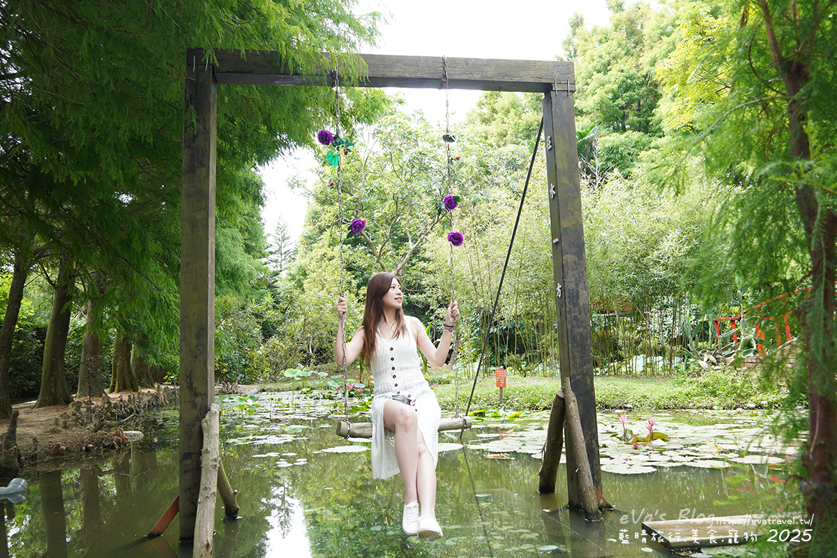 桃園市觀音區【桃園季節限定】蓮荷園休閒農場｜大王蓮水上漂體驗、寵物友善農園、美食洛神花臭豆腐、蓮子豆花。桃園景點