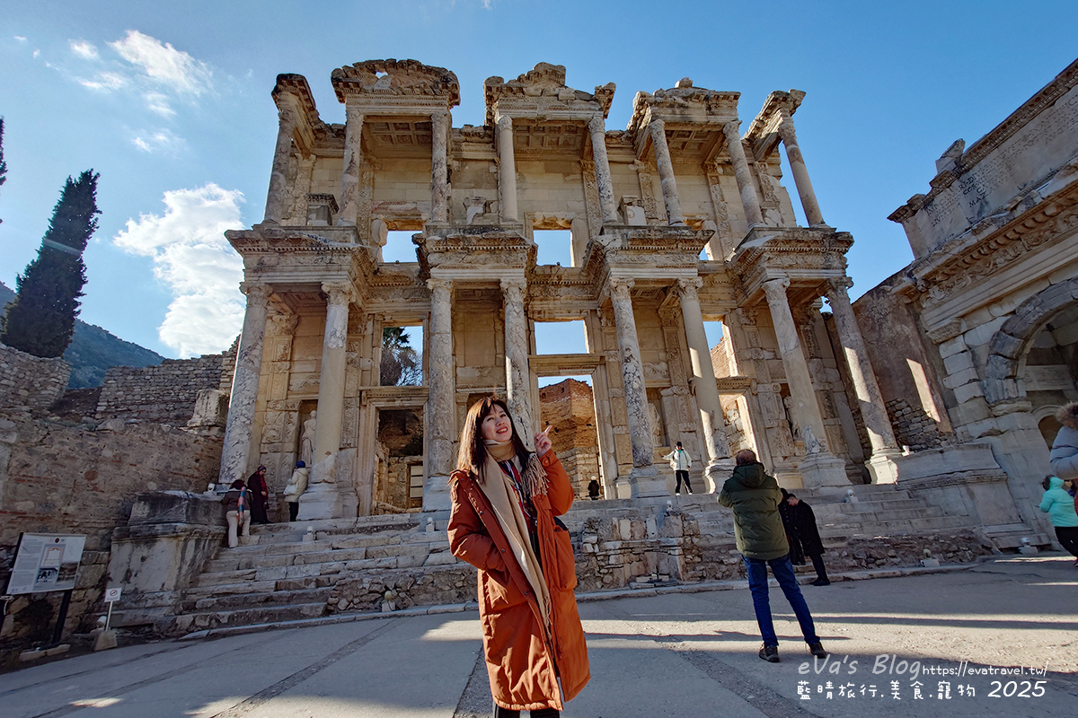 土耳其【土耳其蜜月旅遊】Ephesus Archaeological Site 艾菲索斯古城（以弗所）｜漫步千年古羅馬遺址令人驚嘆。土耳其景點