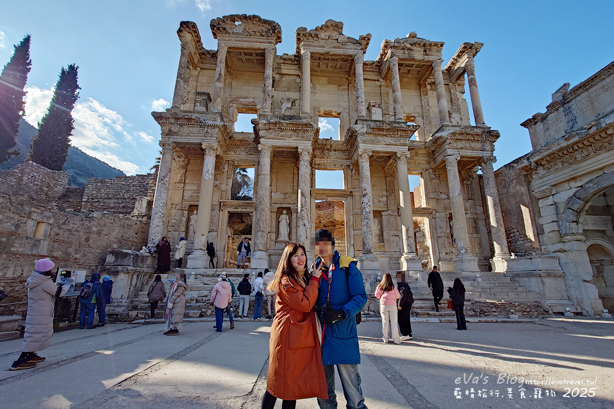 土耳其【土耳其蜜月旅遊】Ephesus Archaeological Site 艾菲索斯古城（以弗所）｜漫步千年古羅馬遺址令人驚嘆。土耳其景點
