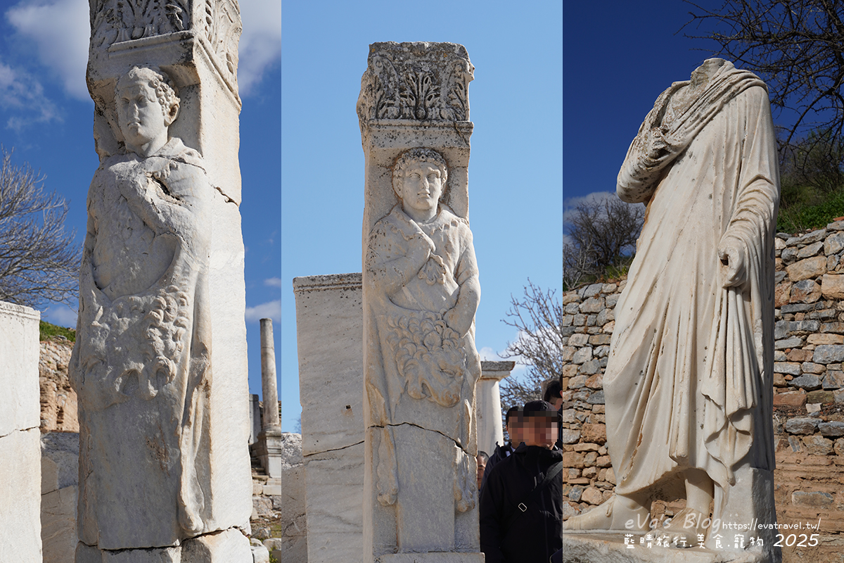 土耳其【土耳其蜜月旅遊】Ephesus Archaeological Site 艾菲索斯古城（以弗所）｜漫步千年古羅馬遺址令人驚嘆。土耳其景點