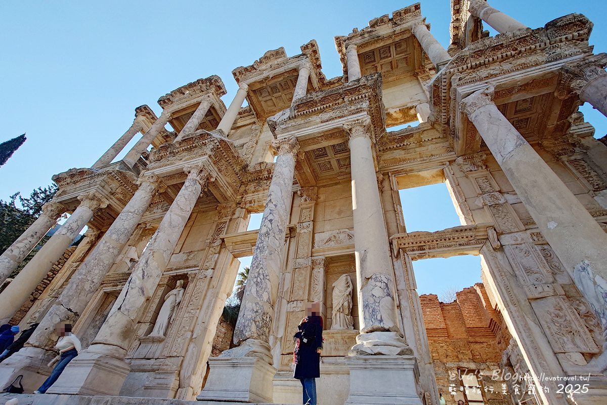 土耳其【土耳其蜜月旅遊】Ephesus Archaeological Site 艾菲索斯古城（以弗所）｜漫步千年古羅馬遺址令人驚嘆。土耳其景點
