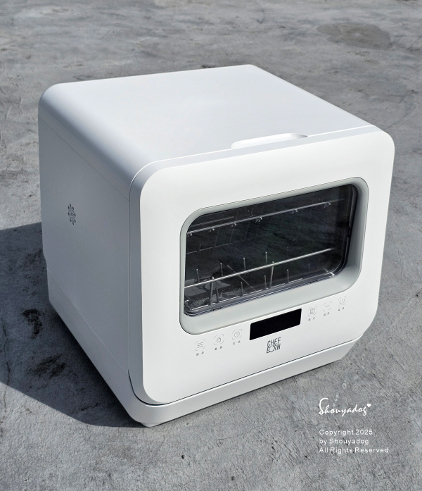 CHEFBORN韓國天廚 五人份自動開關門熱對流洗碗機 小家